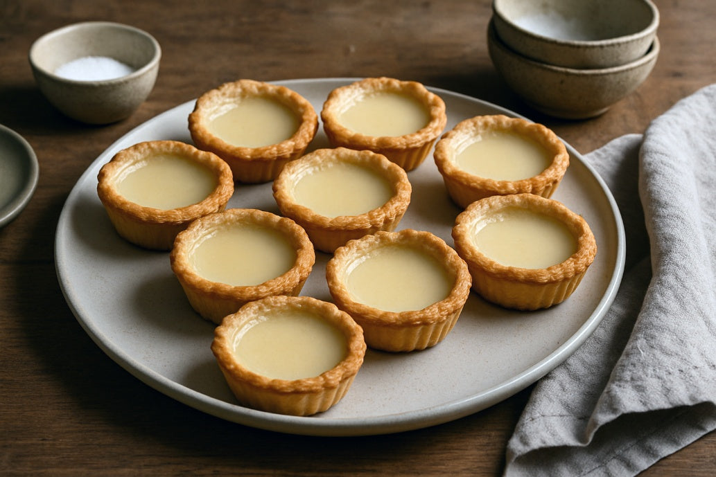 Hong Kong-Style Soy Milk Egg Tarts