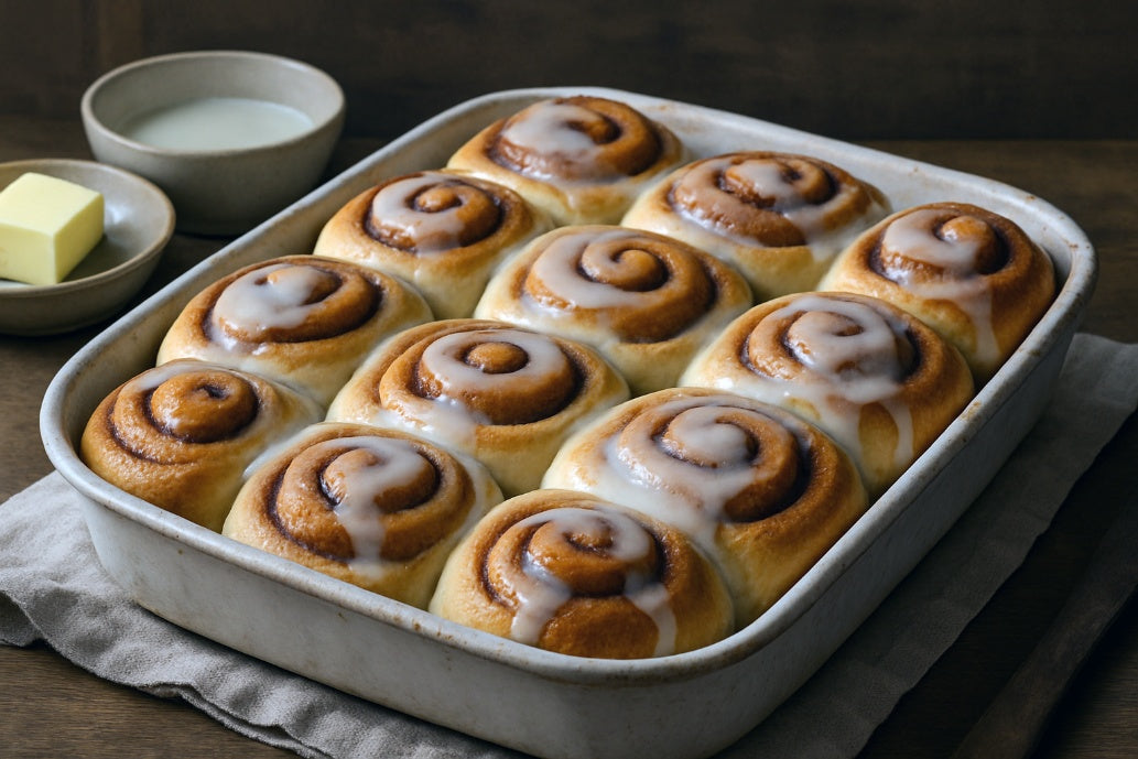 Soy Milk Cinnamon Rolls