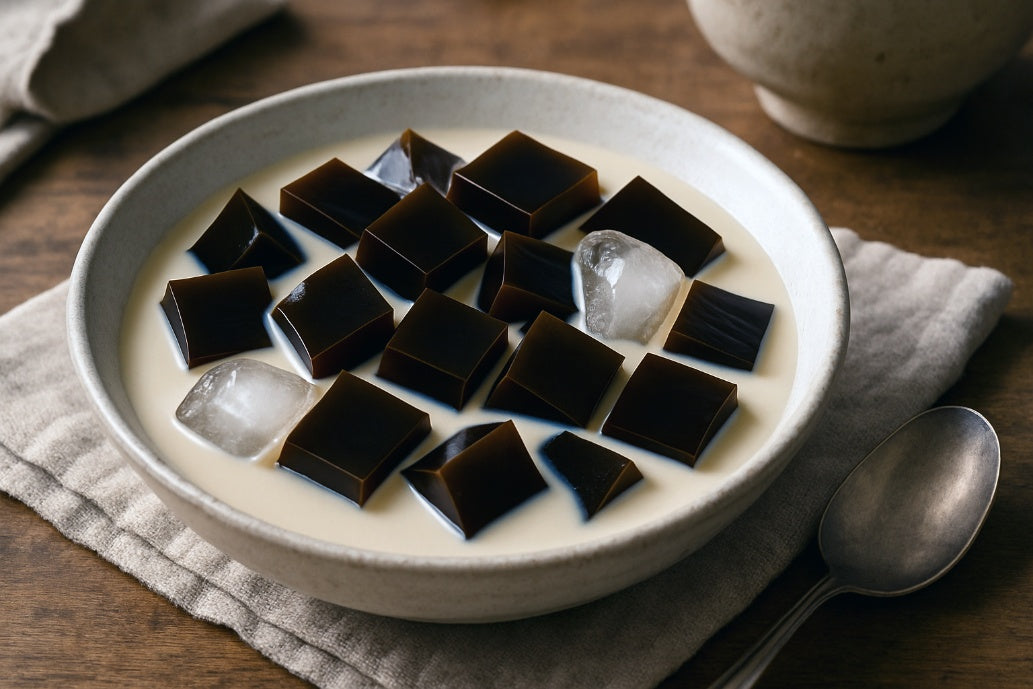Soy Milk Coffee Jelly