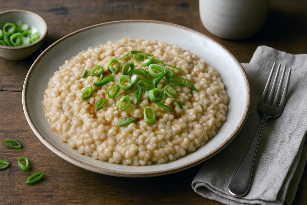 Soy Milk Congee-Style Risotto