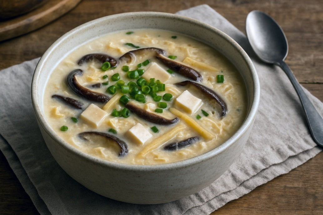 Soy Milk Hot and Sour Soup