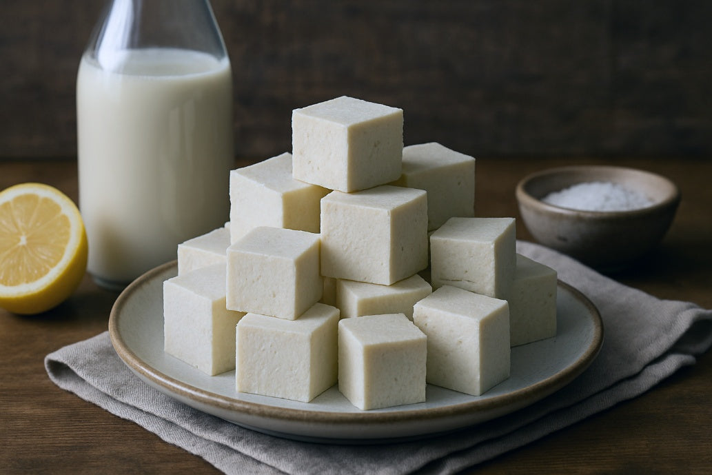 Soy Milk Paneer-Style Cheese
